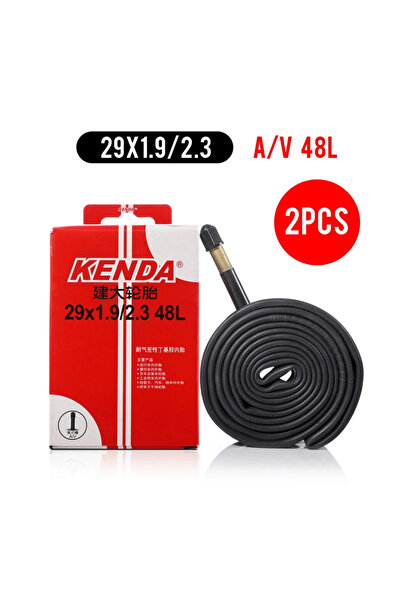 Kenda إطار داخلي للدراجات الهوائية 29×1.9-2.3 AV48L، قطعتان، إطارات دراجات جب...