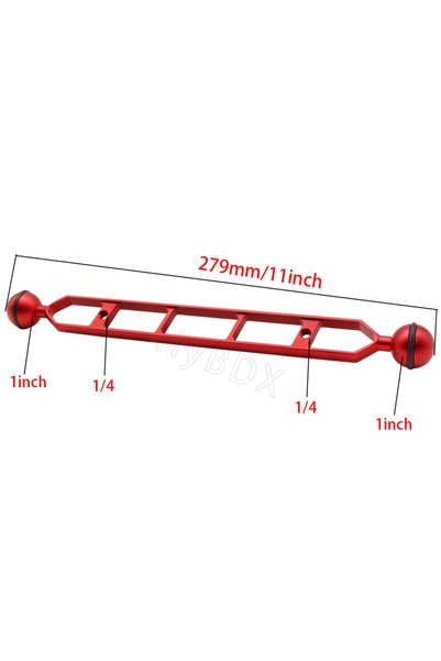 Choice Brown#8d6468 5 7 9 11 inch Dual Ball Head 1" Joint Adapter Extension A...