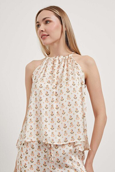 Arma Life ARMALIFE 6581 BLUZ FEMEIE HALTER MÂNĂ SPATE LEGATĂ