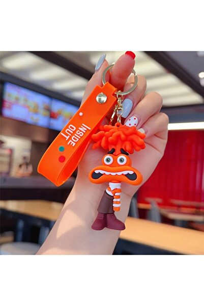 Choice16 01 New Inside Out 2 Keychain Kawaii Disney Movie Anime Anxiety Ennui...