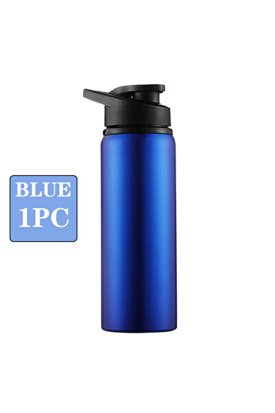 Choice 600ml Blue-1PC Metal Portable Water Bottle Leakproof Reusable Outdoor ...