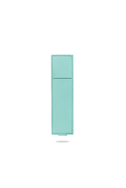 Choice light blue Wide Pu Leather Pen Bag Elastic Buckle Book Notebook Fashio...