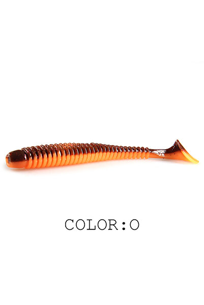 Choice 97mm 6pcs O 2023 Supercontinent Impact Ring Shad Fishing Lure Soft 20p...