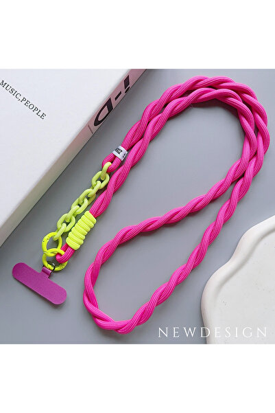 Choice1 Rose Green 1Pc Long Mobile Phone Strap Portable Crossbody Strap Phone...
