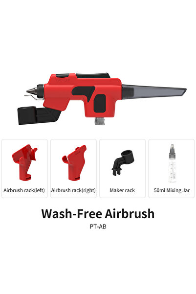 Choice PT-AB DSPIAE PT-AB Wash-Free Airbrush Kit with Marker Rack for Scale M...