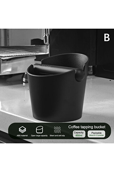 Choice1 Style6 Shock-Absorbent Coffee Knock Box Anti-slip Espresso Dump Bin F...