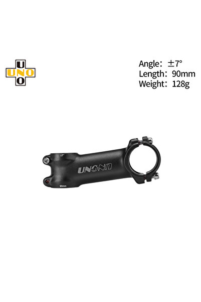Choice 7degree 90mm UNO Bicycle Stem 7/17/35 Degree Mountain Bike Bridge 28.6...