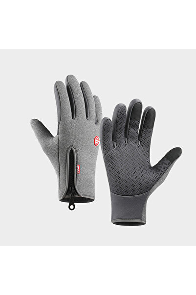 Choice13 L upgrade gray Autumn Winter Warm Gloves Cycling Hiking Men Women To...