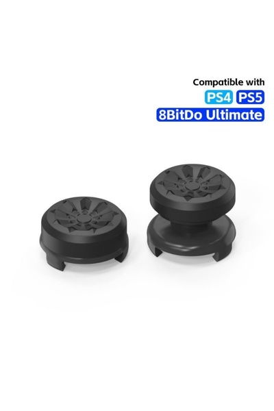 Choice5 Black For PS4 PS5 Freek Thumb Grip Caps For PS4 PS5 FPS High-Rise Ana...