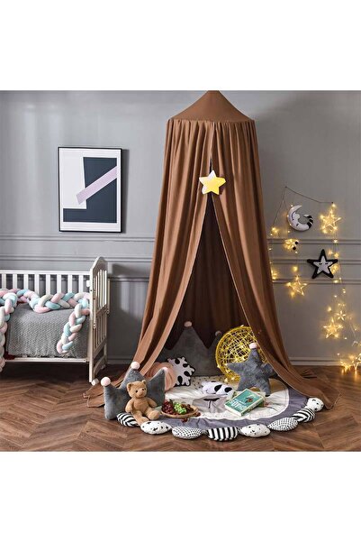Choice Brown Kids Mosquito Net Baby Crib Curtain Hanging Tent Bed Decor Girl ...