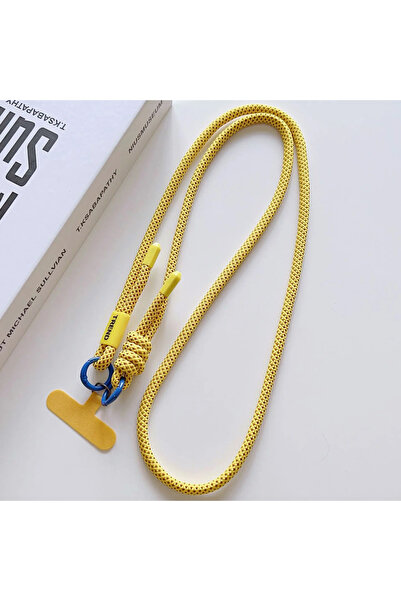 Choice Yellow Adjustable Phone Lanyard Strap for Outdoor Sports Durable Anti-...
