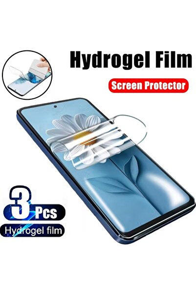 Choice1 3Pcs Hydrogel Film Redmi Note 14 Pro 5G 3Pcs HD Full Cover Hydrogel F...