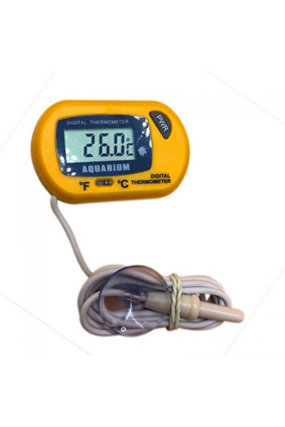 Choice Yellow ST-3 Waterproof Digital Aquarium Thermometer with Probe Fish Ta...