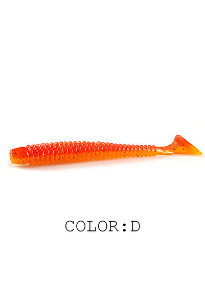 Choice 80mm 10pcs D 2023 Supercontinent Impact Ring Shad Fishing Lure Soft 20...