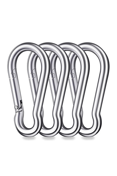 Choice 1 Pcs 304 Stainless Steel Spring Snap Hook - Key Ring Buckle outdoor 3...