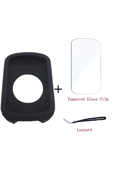 Choice Black Edge 540 840 Case with Tempered Glass Film New Silicone Case & S...