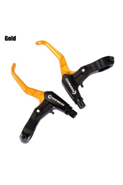 Choice Gold 1Pair Aluminum Alloy Ultralight Bicycle BMX Brake Handle MTB Moun...