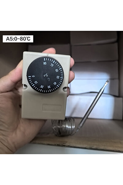 Choice4 0-80 Mechanical Switch Capillary Thermostat for Electrical Device Kno...