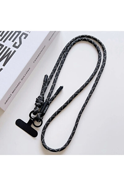 Choice5 Black pattern Adjustable Phone Lanyard Strap for Outdoor Sports Durab...