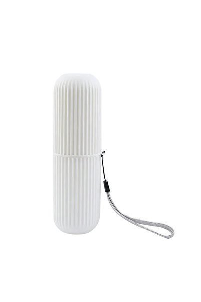 choice2 White 1/2pcs Portable Toothpaste Toothbrush Protect Holder Case Trave...