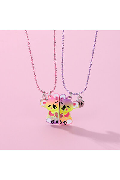 Choice yellow Koala Elviragirl 2Pcs/set Cute Animal Unicorn Pony Koala Butter...