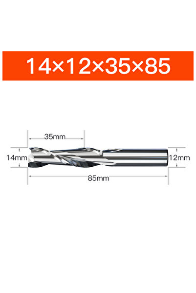 Choice12 2011091167 HUHAO 4 6 8 20mm HRC65 Milling Cutter HSS M2 End Mill Car...