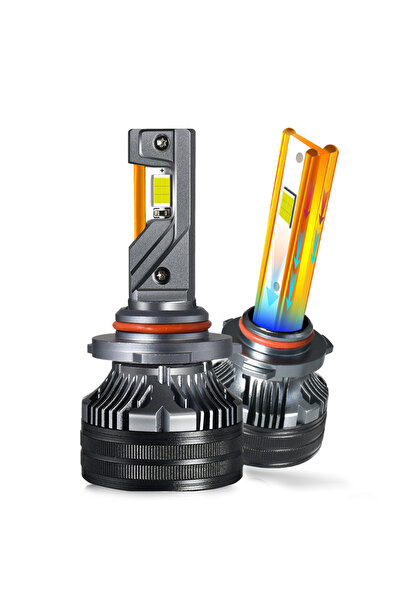 Choice5 قطعتان من مصابيح LED أمامية 9005 HB3 K6C K7C بأنابيب نحاسية قوية 170 ...