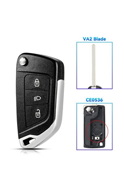 Choice5 3B CE0536 VA2 Light KEYYOU For Peugeot 107 207 307 407 306 308 408 50...