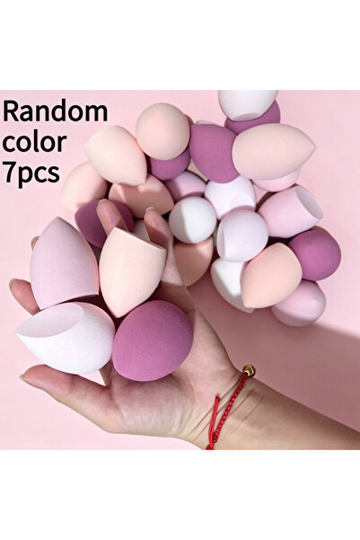 choice2 Mixed colors 7pcs Latex Free Fragrance Free Makeup Sponge 1/7/18PCS, ...