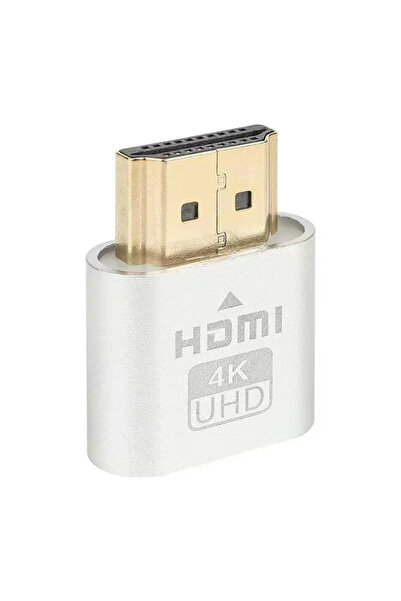choice2 Sliver HDMI-Compatible Dummy Plug Virtual Display Headless Ghost Disp...