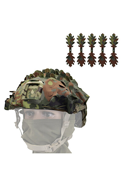 Choice Semicircular SC Tactical FAST Helmet Cover Laser Cutting 3D Camouflage...