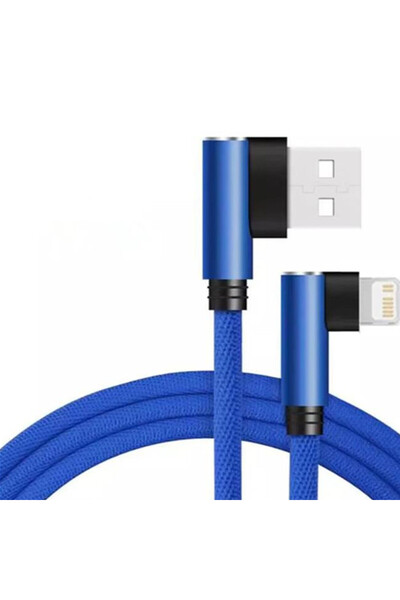 Choice10 0.25m Blue 0.25m 1m 1.5m 2m 3m USB Charger Cable For iphone 13 12 11...