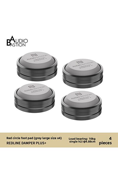 Choice5 Large gray AudioBastion Anti-Vibration Pads for Speakers/Subwoofer/Am...