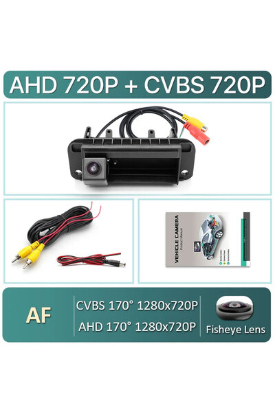 Choice1 AHD720P-CVBS720P GreenYi HD AHD 1080P Vehicle Reverse Backup Trunk Ha...