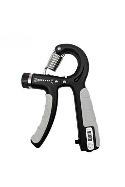 Choice Black gray 10-100kg Adjustable Hand Grip Strengthener Hand Grip Traine...