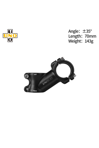 Choice 35degree 70mm UNO Bicycle Stem 7/17/35 Degree Mountain Bike Bridge 28....
