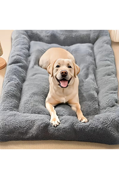Choice3 black Oversized Plush Dog Cat Bed Sofa Crate Pad Ultra Soft Polyester...