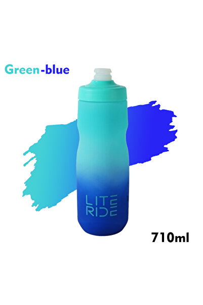 Choice 710ml greem blue LITERIDE 610ml/710ml Bicycle Bottle MTB Road Bike Wat...