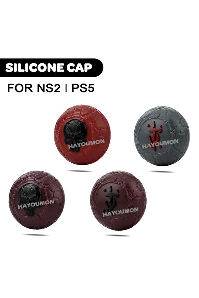 Choice For NS2 PS5 XBOX Non-slip 4PCS/Set Silicone Analog Joystick Thumb Stic...
