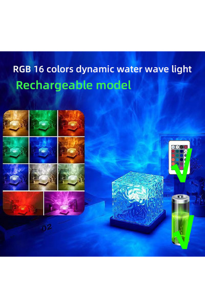 Choice Ocean Light D Aurora Borealis Projection Lamp Ocean Atmosphere Lamp Ce...