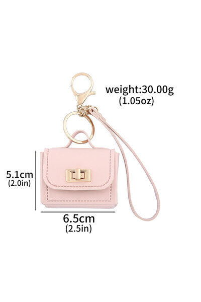 Choice BG00079-08 Creative Mini Leather Hangbag Bag Hanging Decoration Versat...