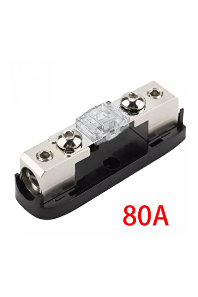 Choice5 80A Car Audio Fuse Power Fuse Holder 30-150A Stereo Audio Single Way ...