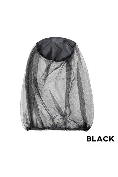Choice Black Anti Mosquito Fishing Cap 1pc Breathable Adjustable Mesh Fishing...