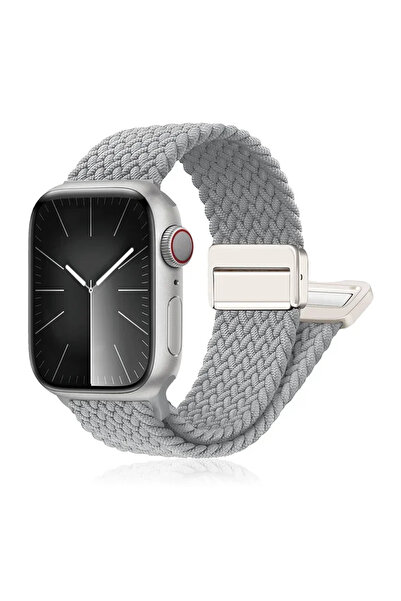Choice7 42-44-45-49-S10 46mm 08 Pearl white Braided Band For Watch Strap 44mm...