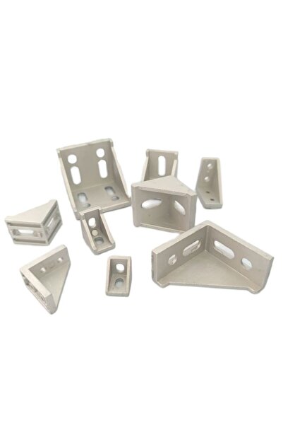 Choice 10PCS 4040 Sliver 2020 2028 3030 3060 4040 4080 6060 20/30/40/45/60 Al...