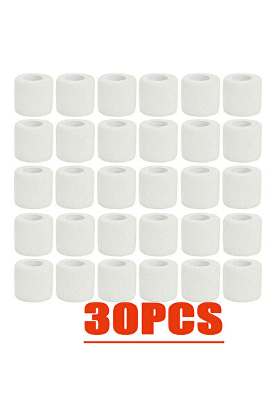 Choice 30pcs 5cm 3/15/30Pcs 5cm White First Aid Self Adhesive Cohesive Elasti...