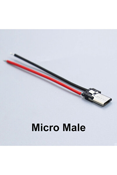Choice 20PCS Micro Male JCD 2Pin Micro USB Type C Male Female Jack Welding Wi...