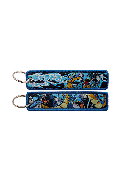 Choice3 8 1pcs Cute Animals Embroidery Key Fobs Anime Monster Key Tags Keycha...