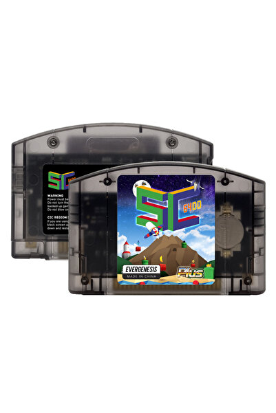Choice Black 16G EVERGENESIS SC64 Open Source N64 800 in 1 Game Cartridge For...
