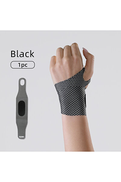 Choice1 one size Black 1 Piece Lightweight Laminated Adjustable Wrist Wrap – ...